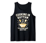 Meal Prep Vibes Kitchen Soundtrack Food Lover Cooking Beats Tank Top