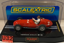 Slot Car SCX Scalextric UK C2915 Ferrari 375 #2 F1 1951 A. Ascari