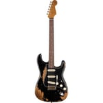 CS Stratocaster LTD Super Heavy Relic 3a RW Aged Black