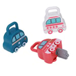 Kids Learning Locks Car Shaped Numbers Matching Different Colors Educational