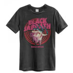 Amplified Unisex Adult Paranoid Black Sabbath T-Shirt - XS