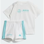 adidas Mercedes - Amg Petronas Formula One Team Dna Short Sleeve Baby Jogger Set, storlek 74 cm