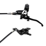 Hope Tech 4 E4 Disc Brake - Black / No Rotor Front or Rear LH Standard Hose 1600mm