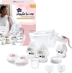 Breastfeeding Starter Kit, Manual Breast Pump, Baby Bottles and Teats,Steriliser