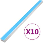 Kabelkanal vidaxl - Självhäftande 100x40 mm 10 m pvc 100 x 40 vit