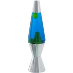 Lampe à Lave en Métal Liquid Glow Vert/Bleu +Ampoule de Rechange °9X37 Cm Câble Noir : 150 Cm