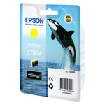 Epson T7604 - 26 ml - jaune - original - blister - cartouche d'encre - pour SureColor P600, SC-P600