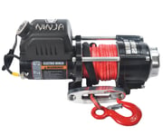 Warrior Winches Ninja 2500 Vinsch, 12V Armortek syntetlina