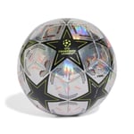 adidas Fotboll Training Foil Champions League 2024/25 - Silver/svart/gul, storlek Ball SZ. 3