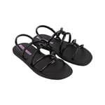 Ipanema Femme MEU Sol Sandal AD, Black/Lilac, 38 EU