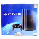 Sony PS4 PlayStation 4 Pro Jet Black 1TB Console CUH-7200BB01 Japan NEW