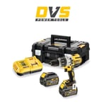 DeWalt DCD996T2 18V Brushless Combi Hammer Drill 2 x 6Ah Battery Charger & TSTAK