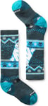 Smartwool Kids' Wintersport Full Cushion Polar Bear Pattern OTC Socks Twilight Blue, M