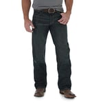 Wrangler Men's Retro Relaxed Fit Boot Cut Jean, Worn Black, 29W x 32L