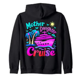 Mother Daughter Cruise Graphic Adventure Fun Zip Hoodie