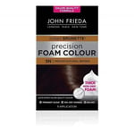 John Frieda Precision Foam Colour Permanent Brown Hair Dye 5N Medium Natural Bro