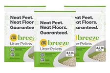 Tidy Cats Pack of 3 - Breeze Cat Litter Pellets - 3.5 lb