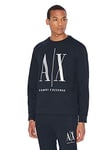 Armani Exchange Men's Icon Project Sweatshirt, Blue (Navy 1510), X-Large