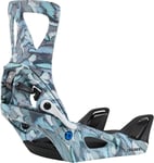 Burton Women's Step On® Snowboard Binding Blue Butterflies, L