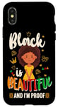 iPhone X/XS Black Is Beautiful And I'm Proof Pride History Afro Girl Case