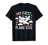 My First Plane Ride Flying Adventure For Kids T-Shirt