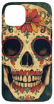 iPhone 13 Skull Mexican Sugar Skull art Sugar skull Floral Case