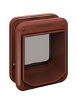 Petmate Microchip Cat Flap - Brown