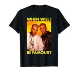 Bros Official Retro 80's When Will I Be Famous T-shirt T-Shirt