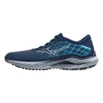 Mizuno Wave Inspire 20 Herre 42½ - Blå Pronasjonsløpesko for Hverdagsløping | Fri Frakt over 1599kr