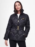 Barbour International Aurora Quilted Jacket, Black