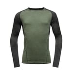 Devold Running Merino 130 Løpetrøye Herre Forest, S