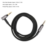 Cable 3.5mm To AUX HIFI Headphone Cord Fit For MUCS12SM1/1AM2/100 REL