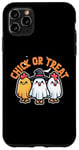 Coque pour iPhone 11 Pro Max Chick or Treat, joli dicton amusant d'Halloween