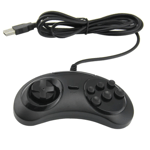 Manette 6 boutons - USB type Sega Megadrive Genesis pour PC - jeux retro