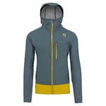 KARPOS 2500758-043 LOT RAIN JKT Jacket Homme NORTH ATLANTIC/LEMON CURRY Taille XS