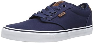 Vans Atwood Deluxe, Men's Low-Top Trainers, Blue - Blau ((10 oz Canvas)N F6A), 8.5 UK
