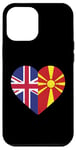 iPhone 12 Pro Max British Macedonian UK Flag Macedonian Flag Case