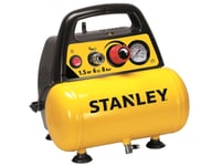 Oljefri Kompressor 6L+Pneumatisk Sats Stanley