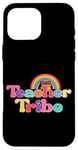 Coque pour iPhone 16 Pro Max Livres arc-en-ciel colorés Teacher Tribe