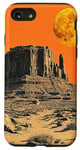 iPhone SE (2020) / 7 / 8 Rocky Desert Vintage Landscape Graphic Case