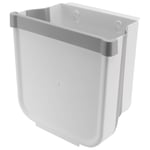 Folding Waste Bins Kitchen Garbage Bin Car Trash Can Wall Mounted Trashcan5082