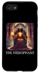 Coque pour iPhone SE (2020) / 7 / 8 La carte de tarot hiérophante, hiérophante. Tarot, Tarot Cards