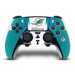 OFFICIAL NFL MIAMI DOLPHINS VINYL SKIN FOR SONY PS5 DUALSENSE EDGE CONTROLLER