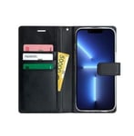 Noble Diary Wallet Case - Galaxy S23 Ultra (Black)