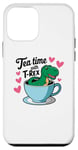 iPhone 12 mini Tea Rex T-Rex Funny Tee For Tea Lovers Drinkers And Dinosaur Case