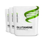 3 x Glutamiini - 500 g - Body Science Glutamine - Aminohapot