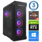 Intop Ryzen 5 5500 32GB 250SSD M.2 NVME+2TB RTX4060Ti 8GB WIN11