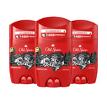 Old Spice Stick Deodorant Antiperspirant Oasis Citron All Range 50ml 3-Pack