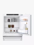 Neff N50 KU1212FE0G Integrated Under Counter Fridge, White