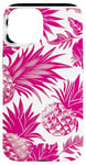 Coque pour iPhone 15 Festive Tropical Ananas Coque de téléphone Motif Noël